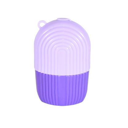 Beauty Ice Roller for Face & Eye Massage (Reusable, Purple / Without Box)