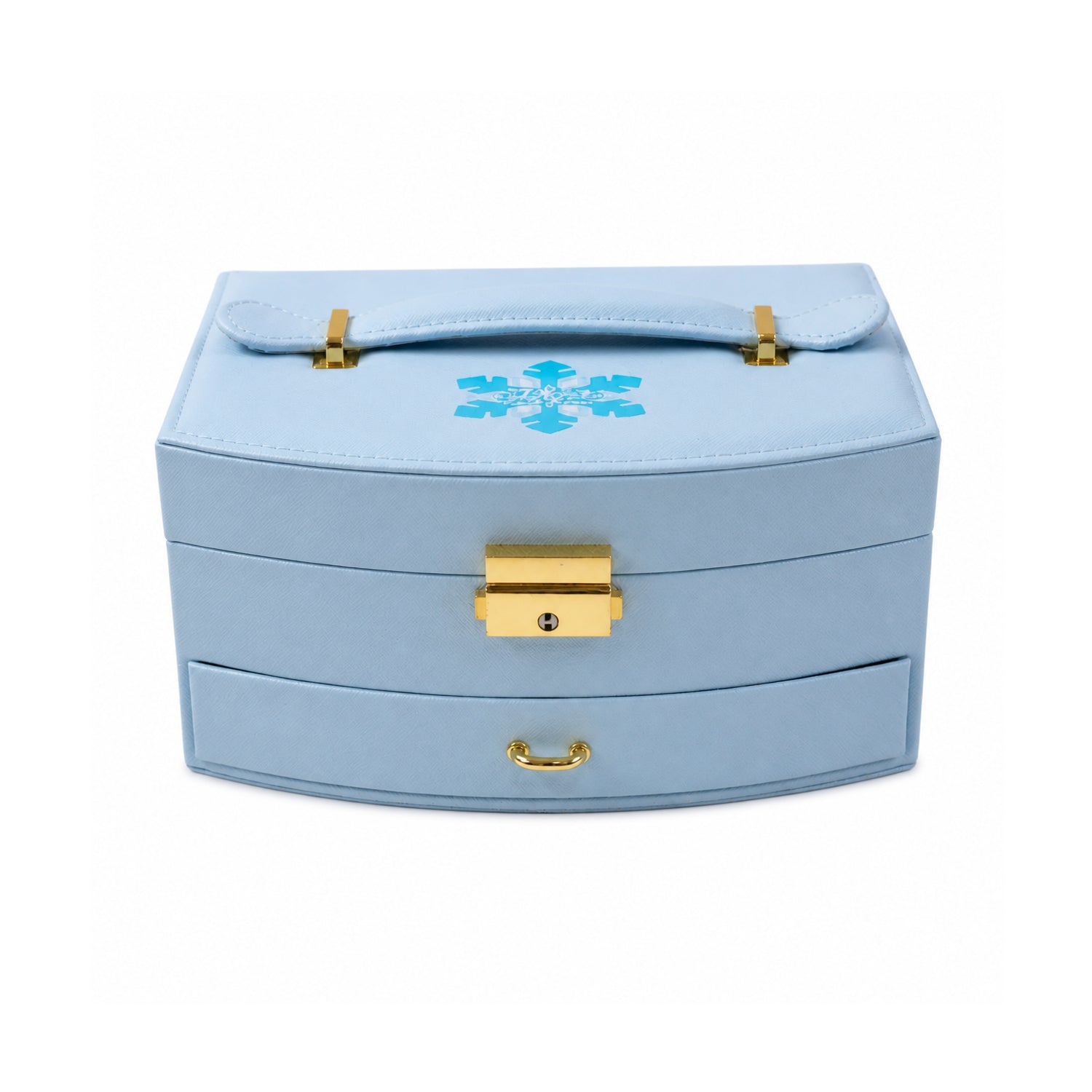 Multi-layer jewellery box with mirror full view India