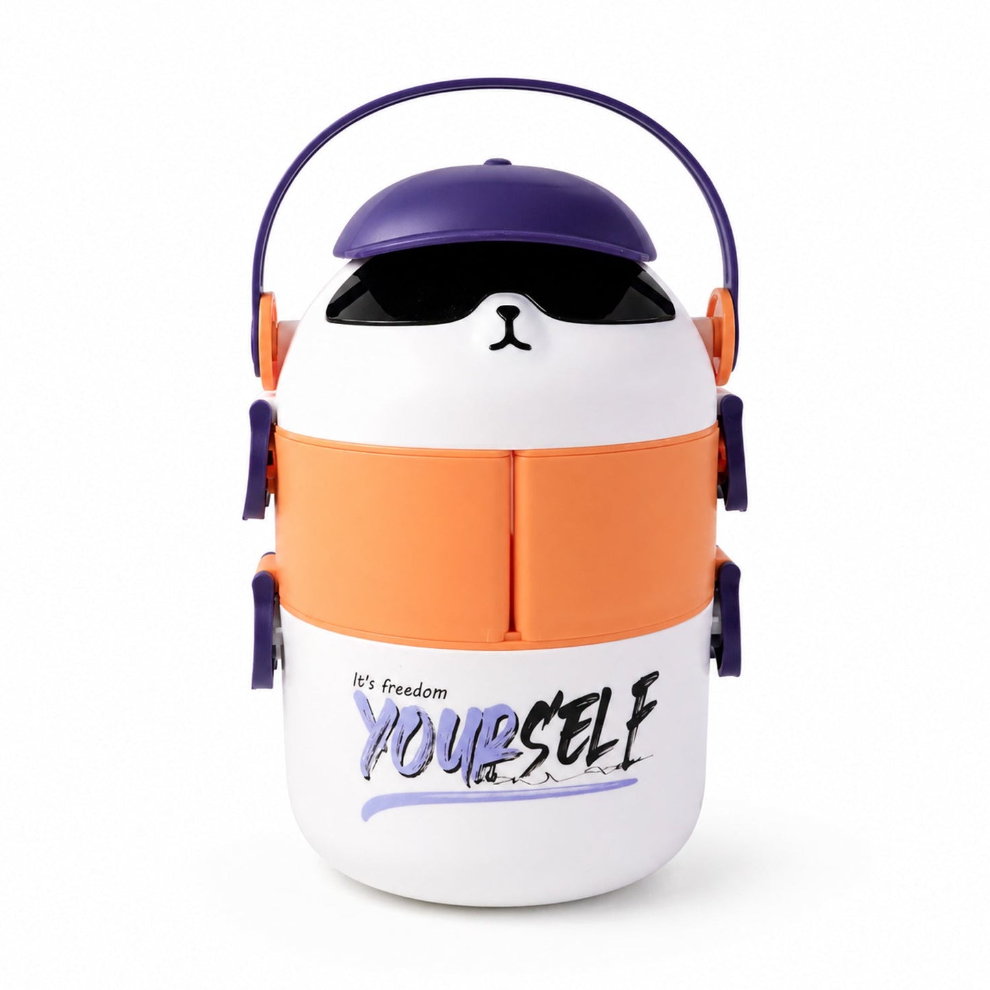 stylish cartoon lunch container box