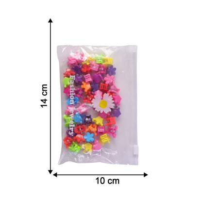 Colorful Mini Hair Claw Clips Set (1 Set)