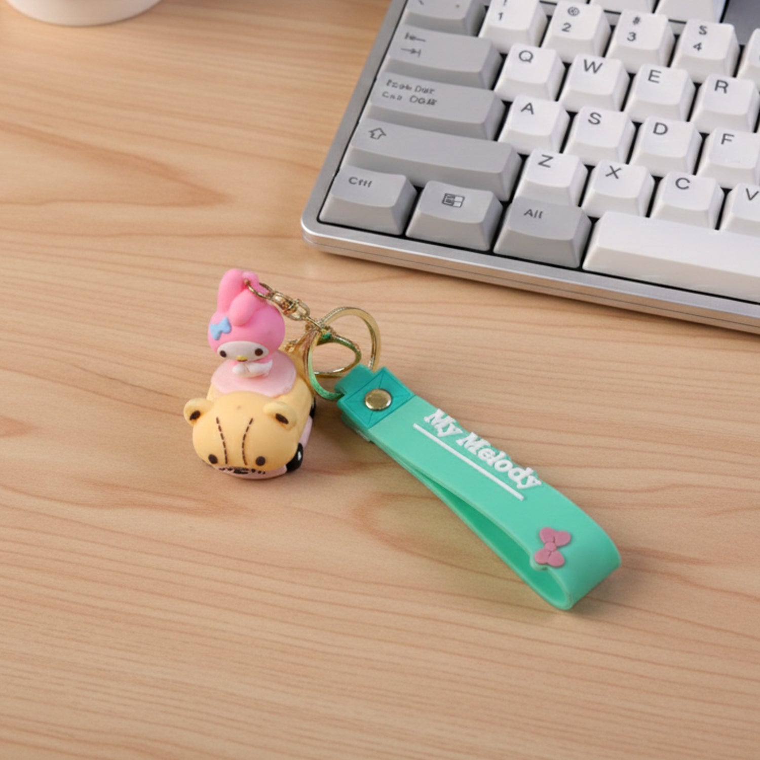 Cute novelty keychain accessory