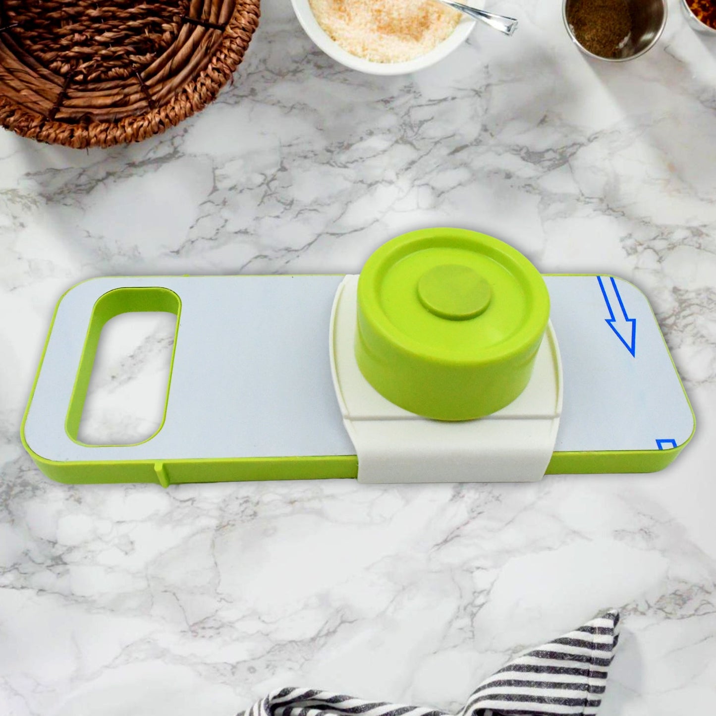 Slicer for Kitchen 5 in 1 Foldable Vegetable Slicer Blade Potato Cutter