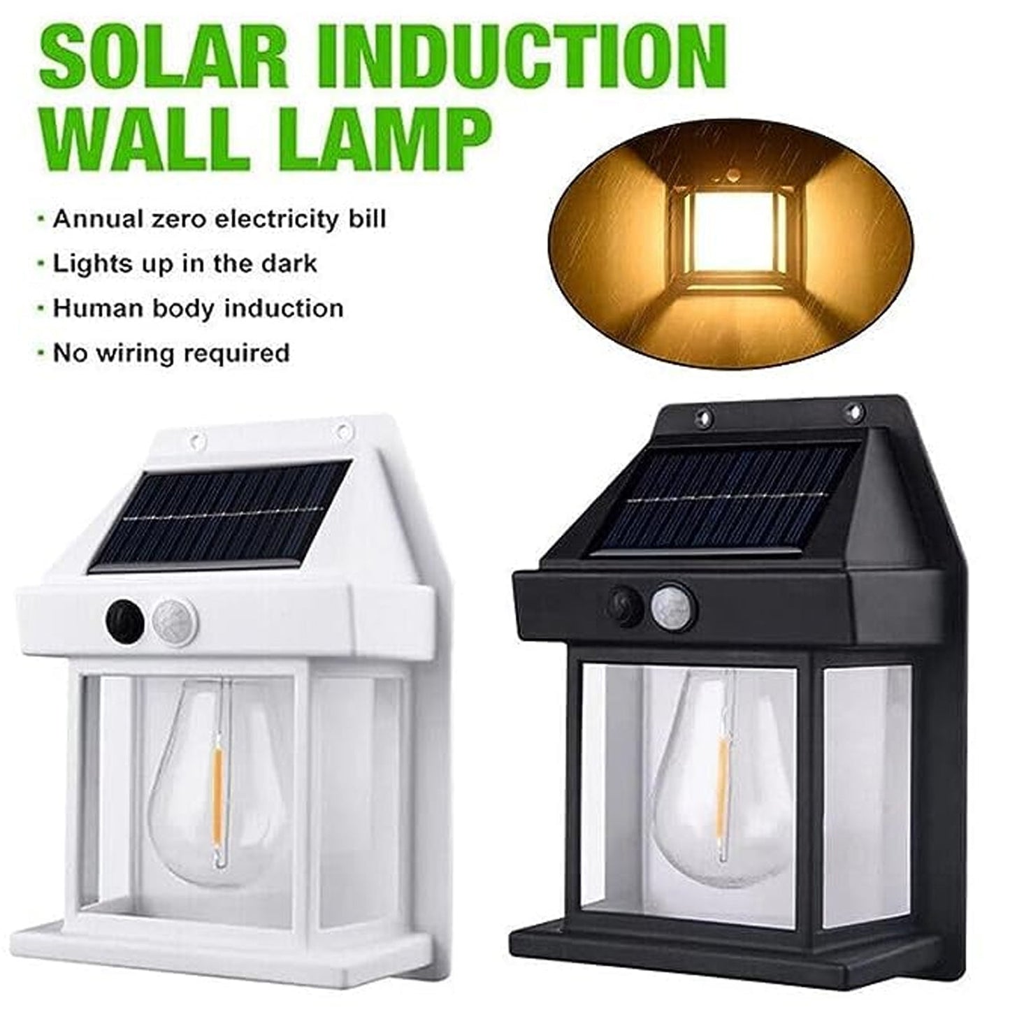  Solar Wall Lamp – Wireless Outdoor Light with Motion Sensor - specs detail shot