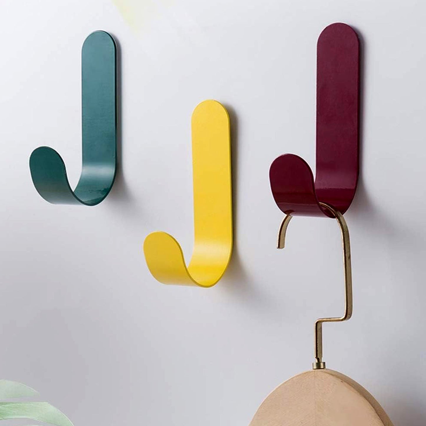 Self Adhesive Waterproof Wall Hooks for Multipurpose Home Storage (20 Pcs Set)