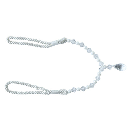 Stylish window curtain tieback