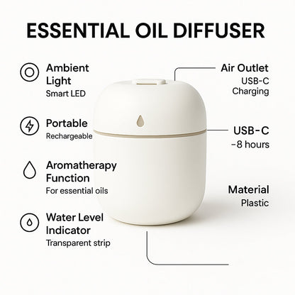 USB Cool Mist Humidifier 