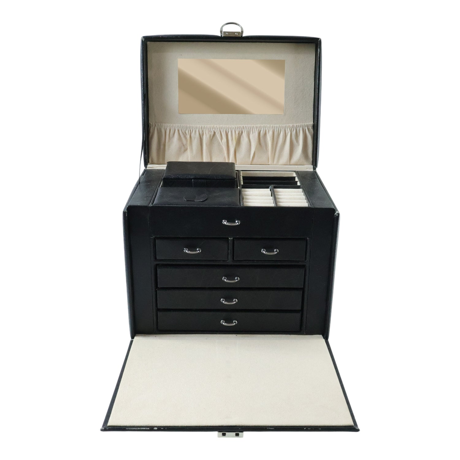 Luxury jewellery chest drawers open detail India