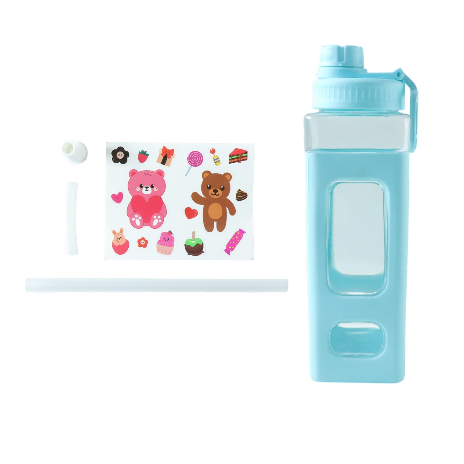 BPA free plastic hydration bottle
