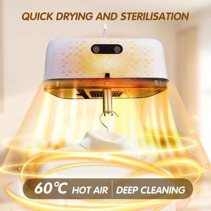 Portable Electric Clothes Dryer  (1 Pc)