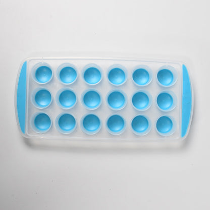 Smart Push Out Round Shape Mini Ice Cube Trays ,Silicone Chocolate Mold Maker