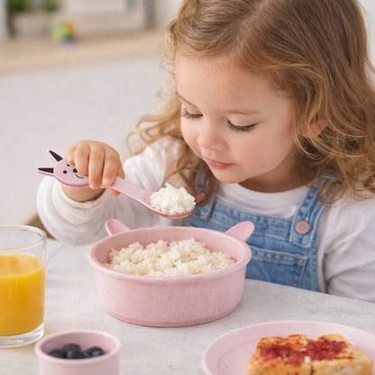 Cartoon design kids feeding bowl