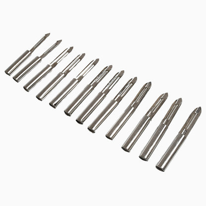 Stainless Steel Peeler Set – Multi-Purpose Handle for Peeling & Shredding (12 Pc)