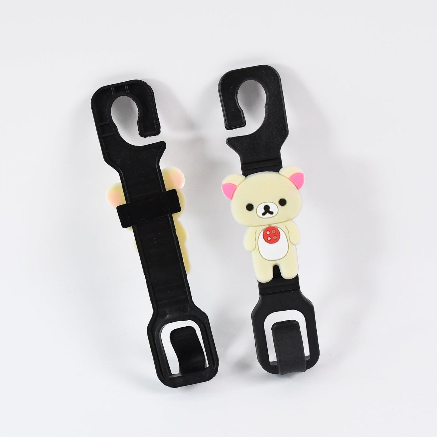 Multi-Purpose Car Seat Headrest Hooks (Mix Design / 2 Pc Set)