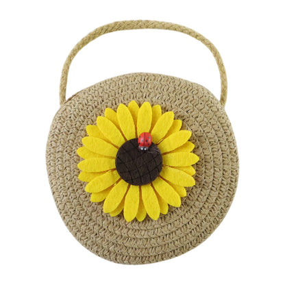 Cute Round Woven Bag