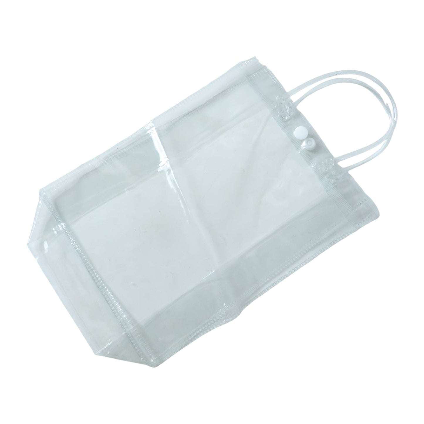 Travel cosmetic clear pouch