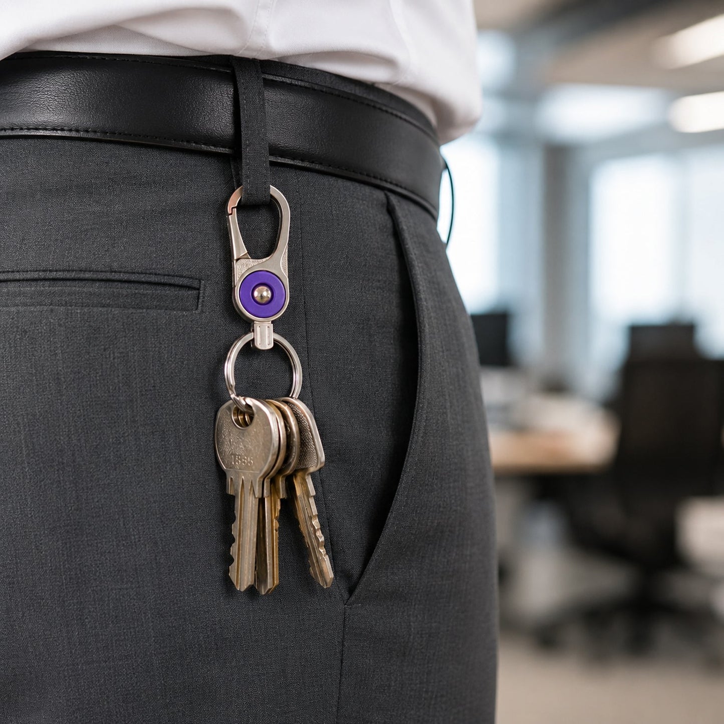 Premium Metal Keychain For Car And Bike Key Holder (1 Pc)
