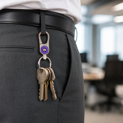 Premium Metal Keychain For Car And Bike Key Holder (1 Pc)