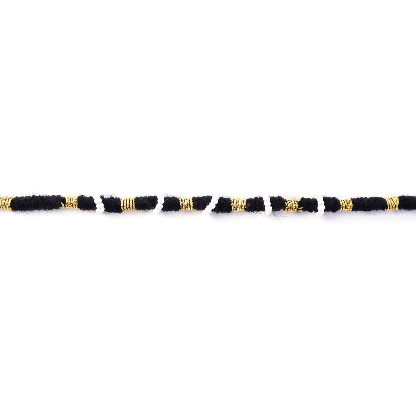 Traditional Black Cotton Rakhi 