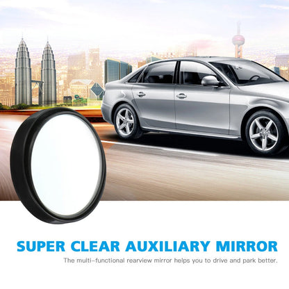 Car Blind Spot Convex Side Mirror Set (2 Pc / Mix Color)