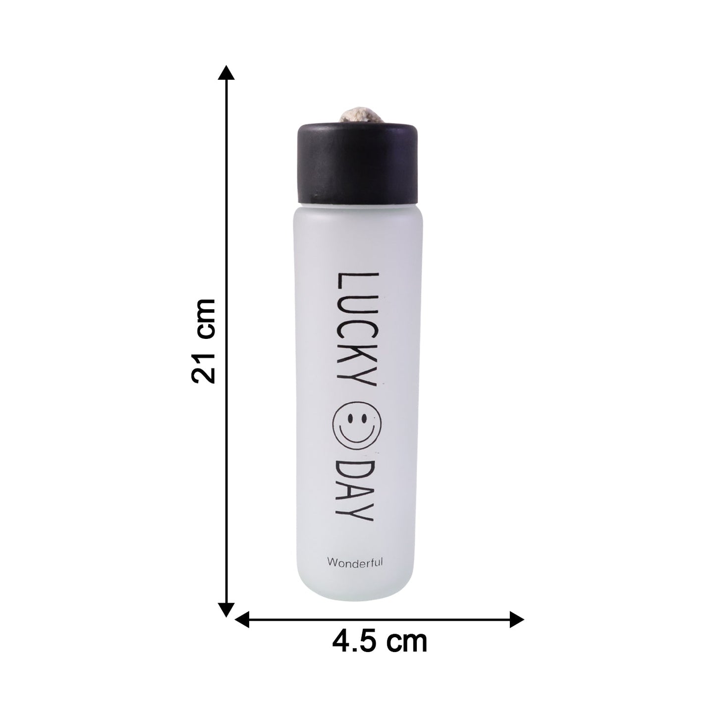 stylish frosted bottle drinkware