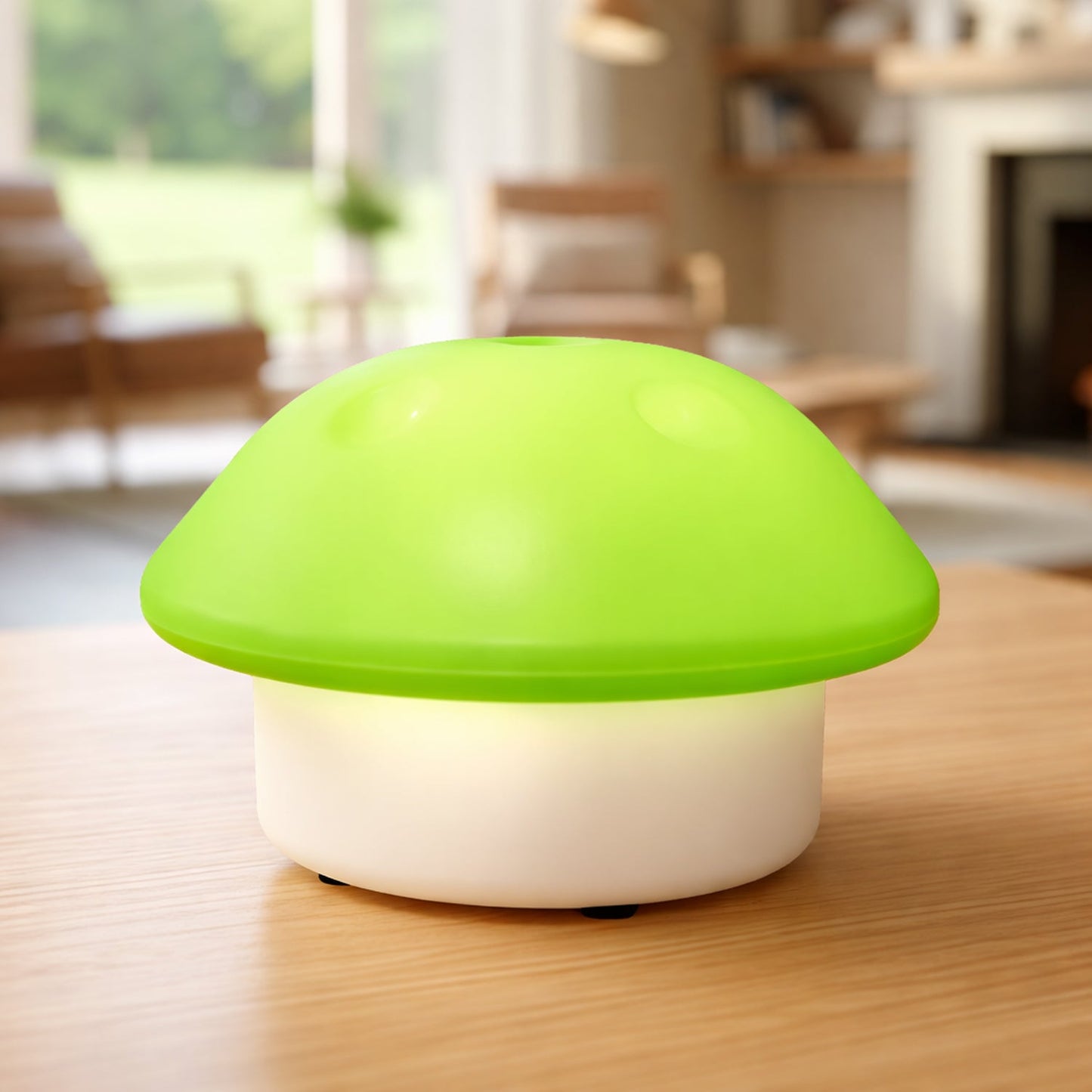 cartoon mushroom lamp kids room