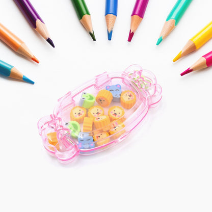 Cute School Eraser Set Cute Eraser Multi Design Rubber Erasers  (15 pc In1 Set)