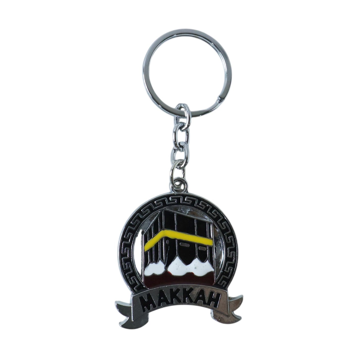 religious keychain with Kaaba design pendant