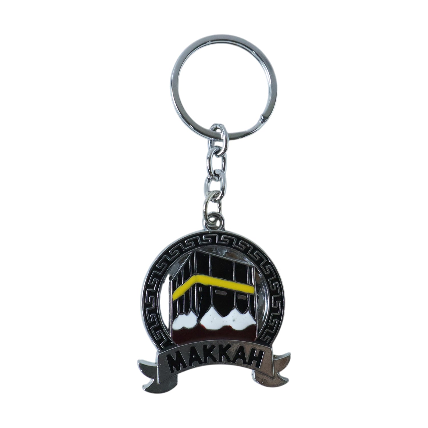 religious keychain with Kaaba design pendant
