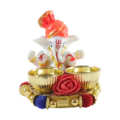 Hindu prayer thali set