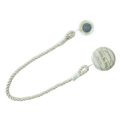 Stylish window magnetic tieback