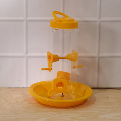 Hanging Bird Feeder with Feeding Ports for Garden & Backyard