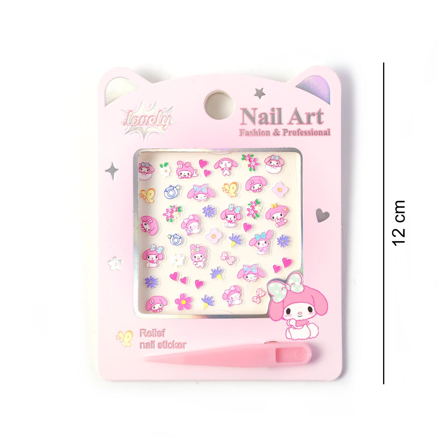 manicure sticker kit with tool