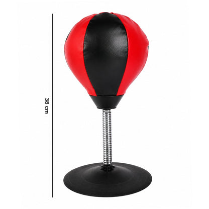 Inflatable Desktop Punching Bag with Air Pump (1 Pc)