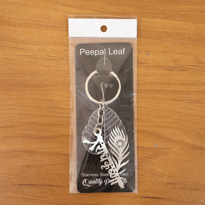 hindu god krishna keychain