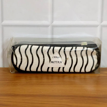 Premium Fabric Zipper Pencil Pouch (1 Pc)