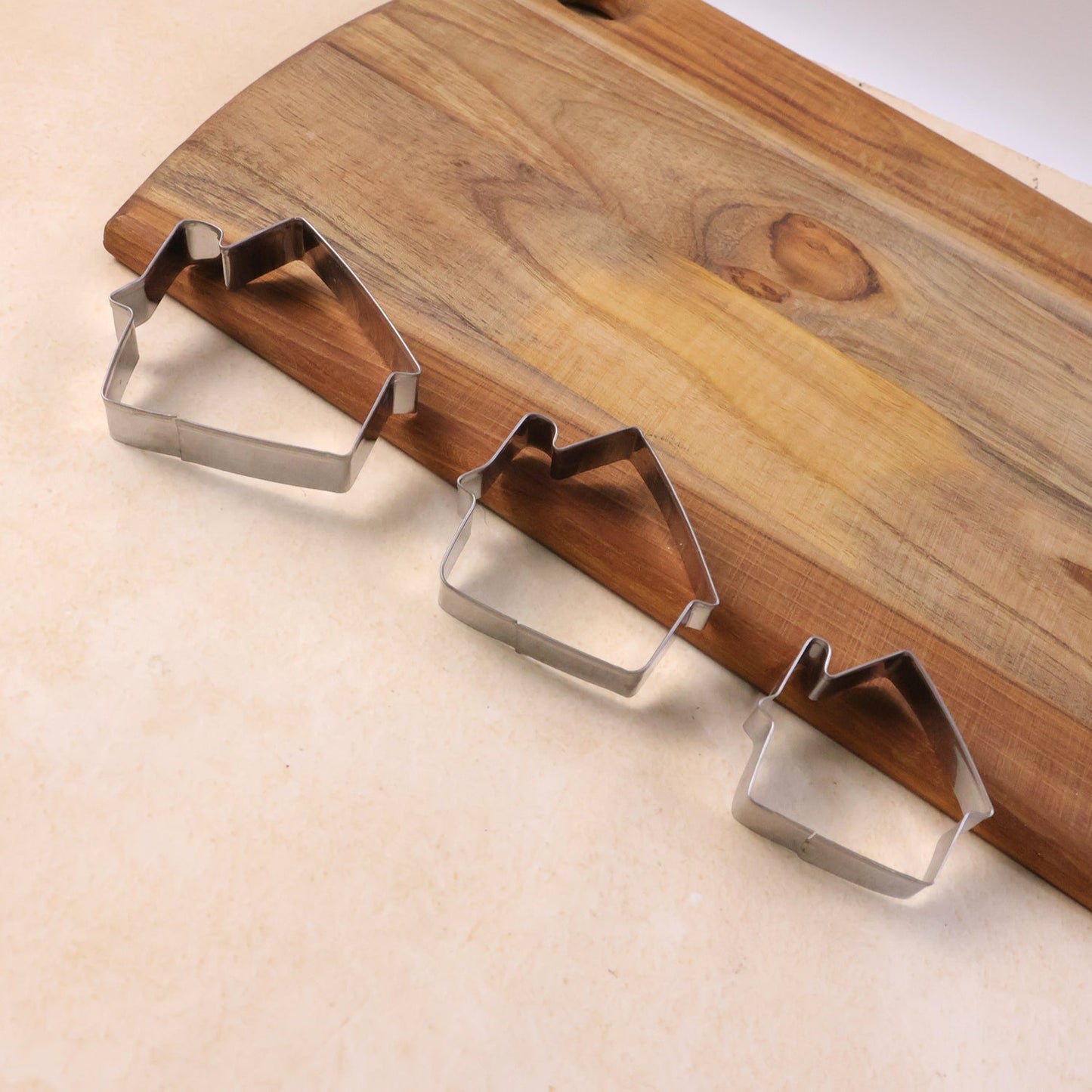 Reusable stainless cookie molds