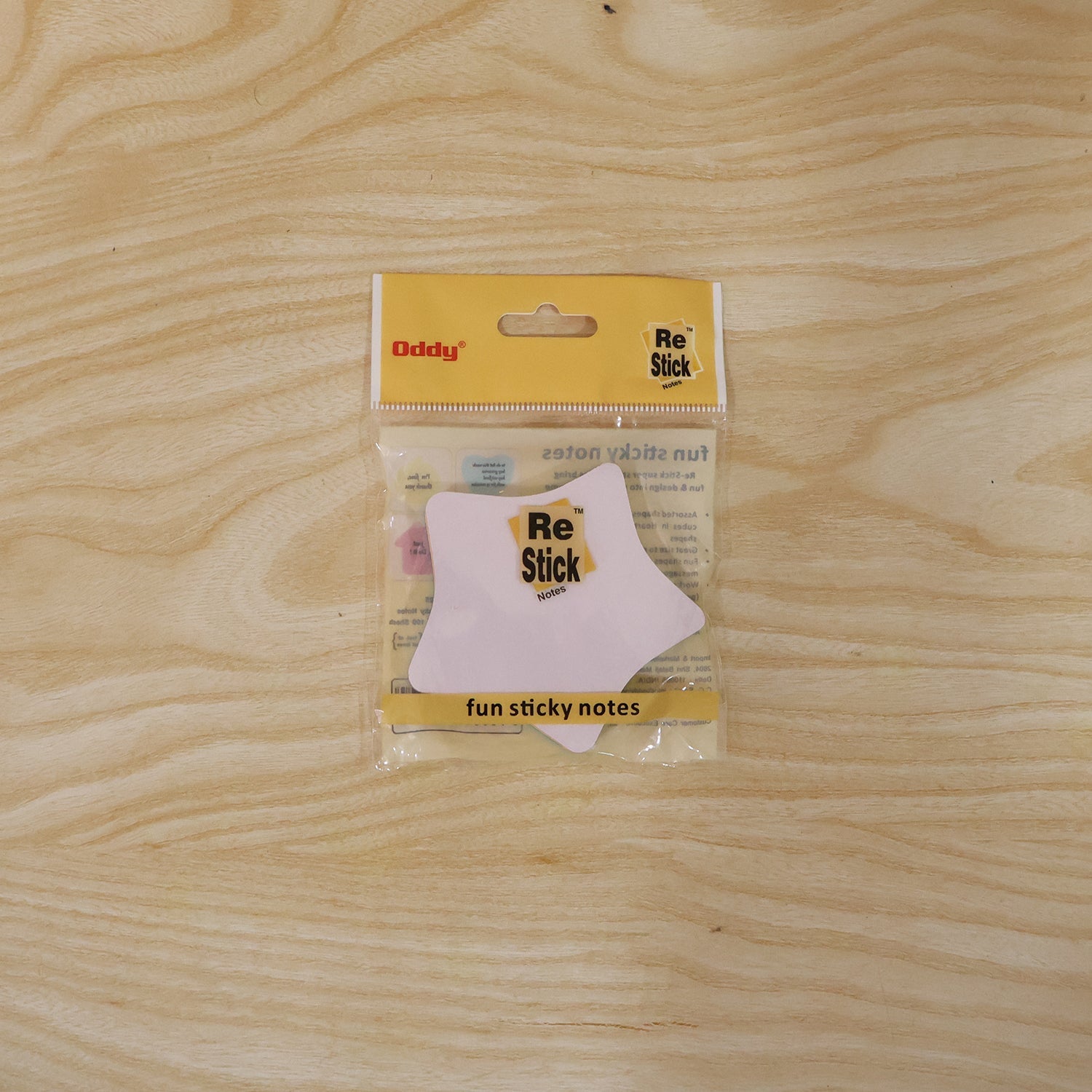 cute star notes pad
