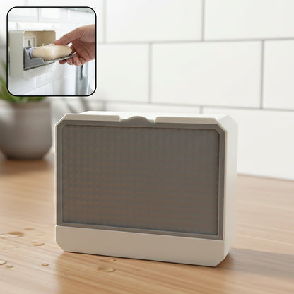 Wall Mounted Self-Draining Soap Holder (1 Pc)