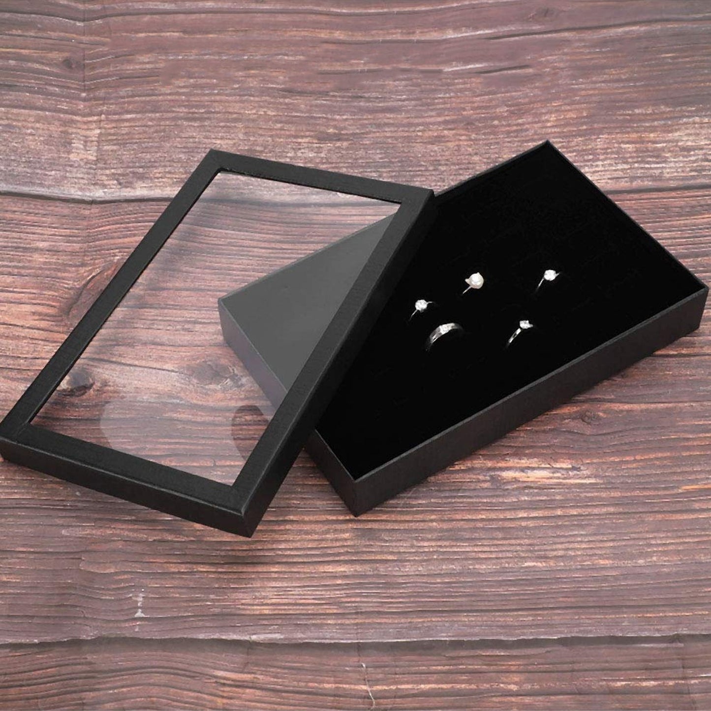 Portable jewellery holder case 22x15cm for ring storage home and office India