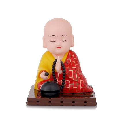 Solar Powered Moving Buddha