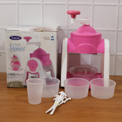 Party ice crusher machine
