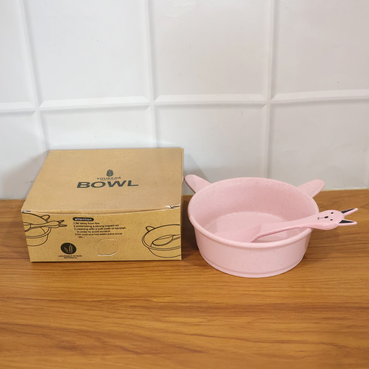 Durable plastic kids bowl