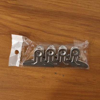 Heavy Duty Metal Paper Clamp Clips (4 Pc)