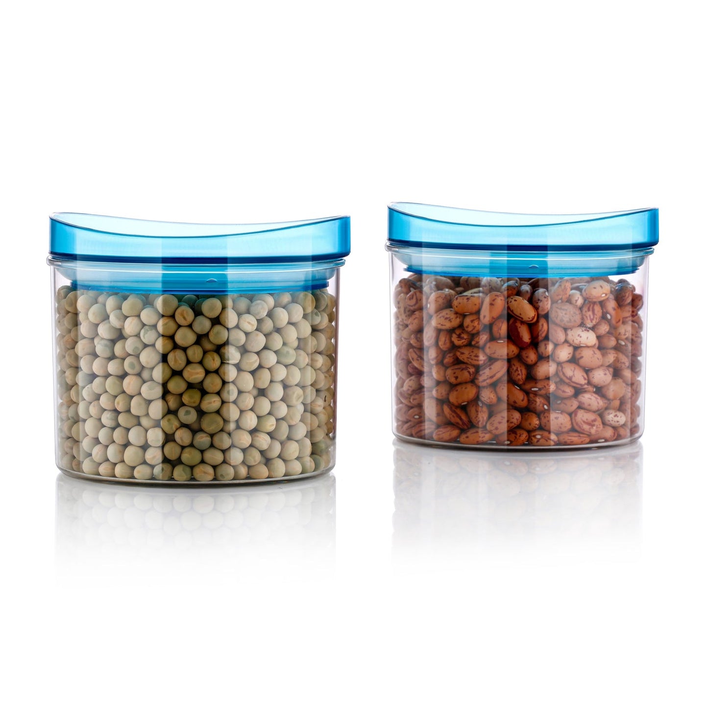 Air Tight & Unbreakable Kitchen Jar Set (2 Pcs Set)
