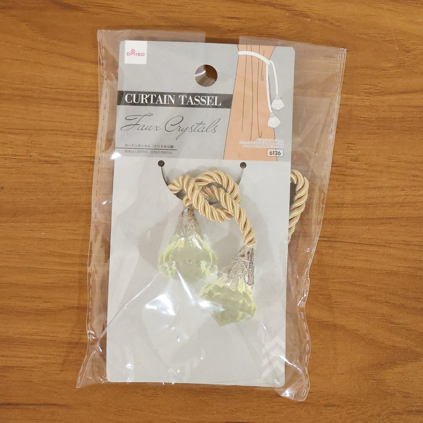Home decor curtain holder