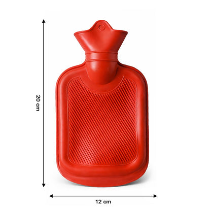 Classic Rubber Hot Water Bag for Pain Relief (1 pc)