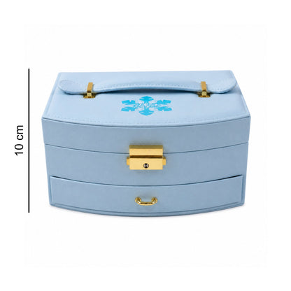 Multi-layer jewellery box with drawer detail India