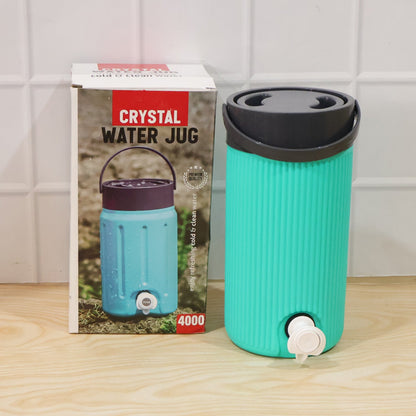 Insulated Water Jug with Tap Leakproof, Travel Cooler (2.5 Ltr)