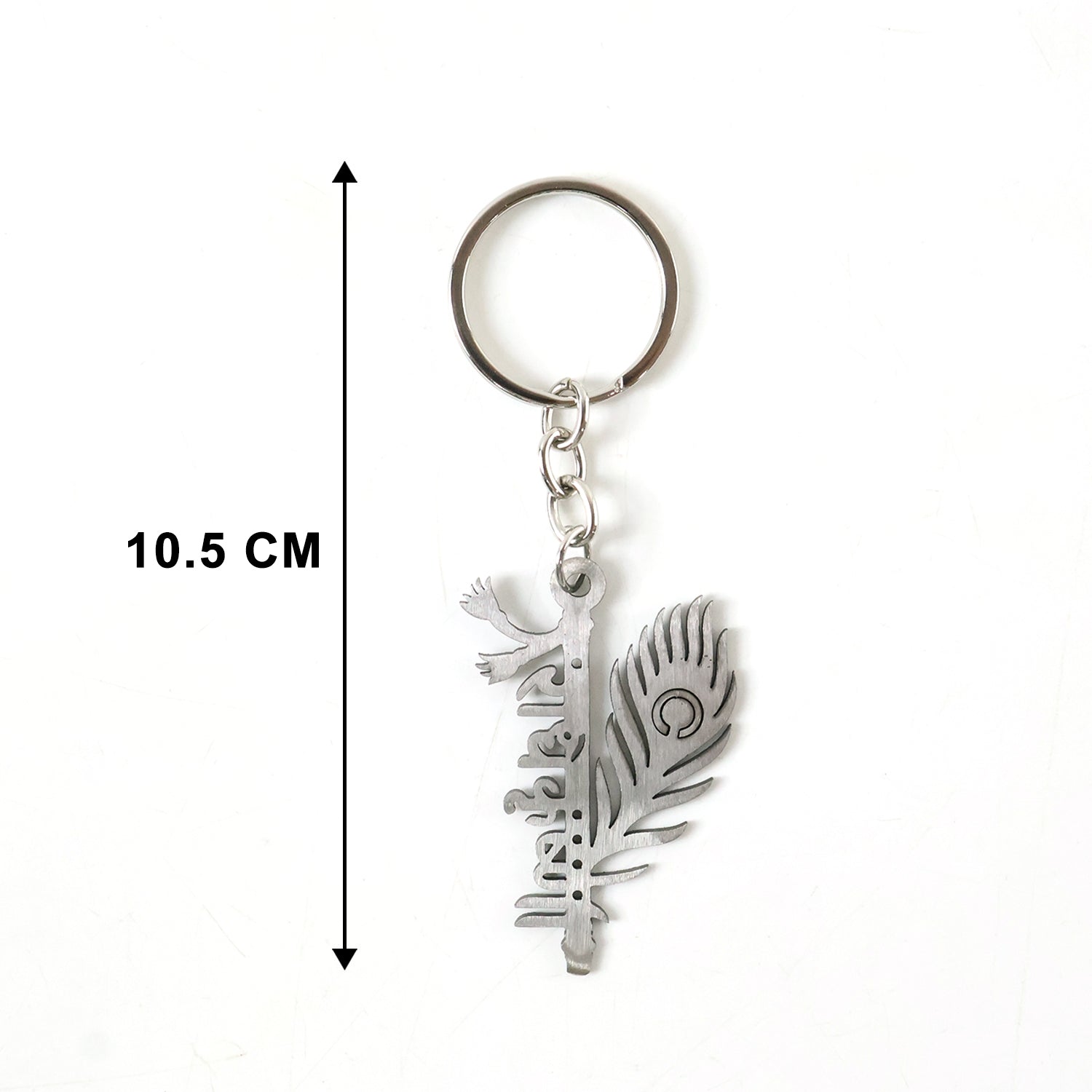 devotional krishna theme keychain