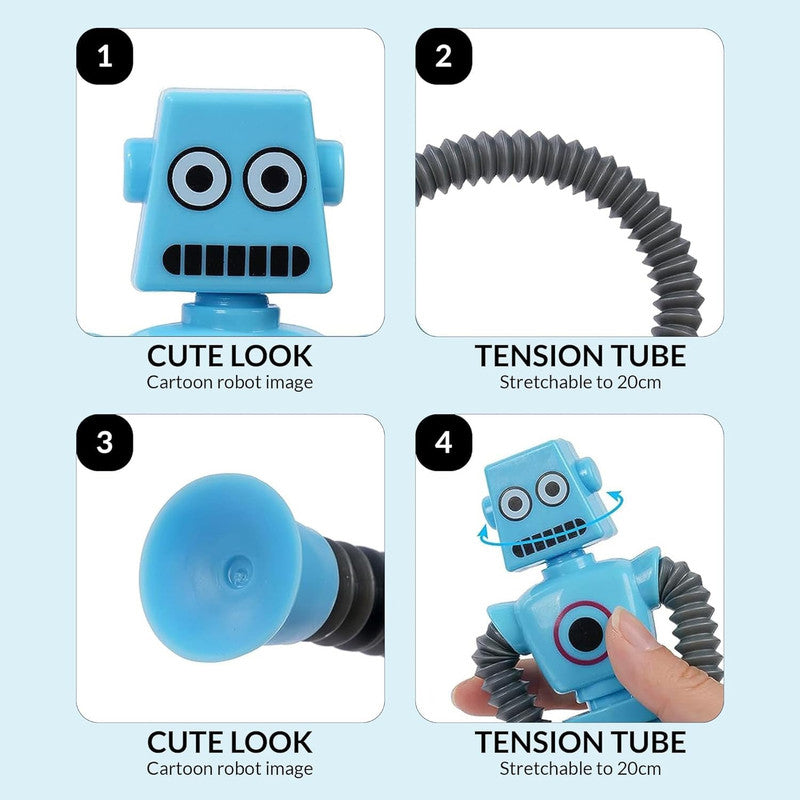 Flexible animal robot spring toy